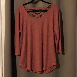 Love J 3/4 sleeved top - Sparkly